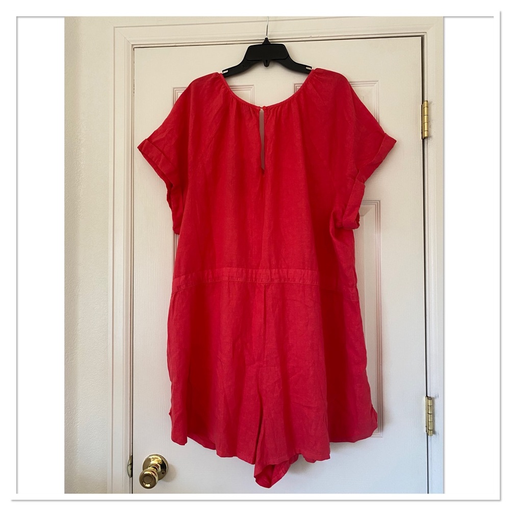 Women’s Short Sleeve Romper Jumpsuit Universal Thread 2X - Picture 3 of 4
